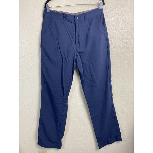 Rohan Blue Golf Performance Trouser Pants Men size 34x33 Straight Leg - Picture 1 of 16